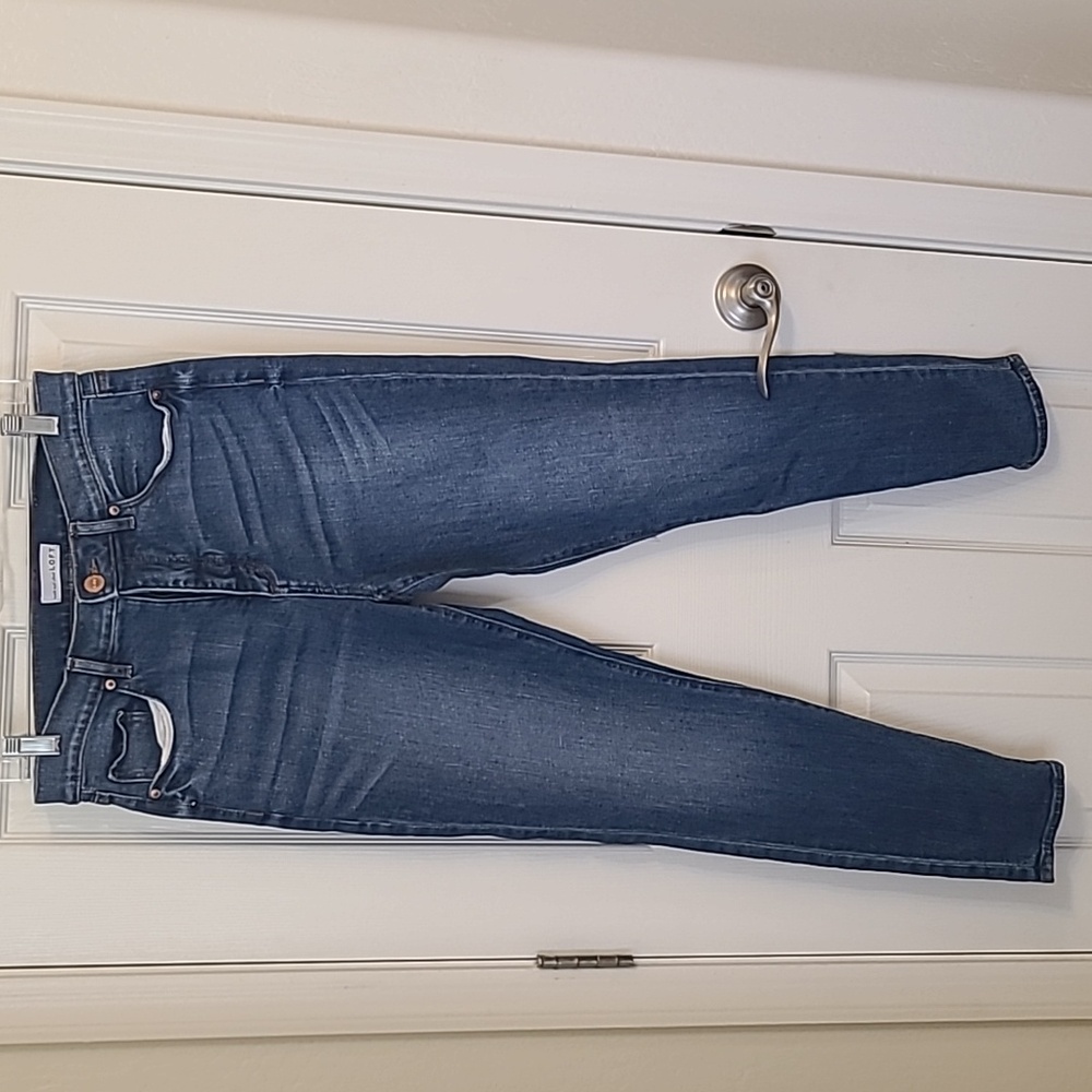 Loft high rise skinny jeans size 29/8